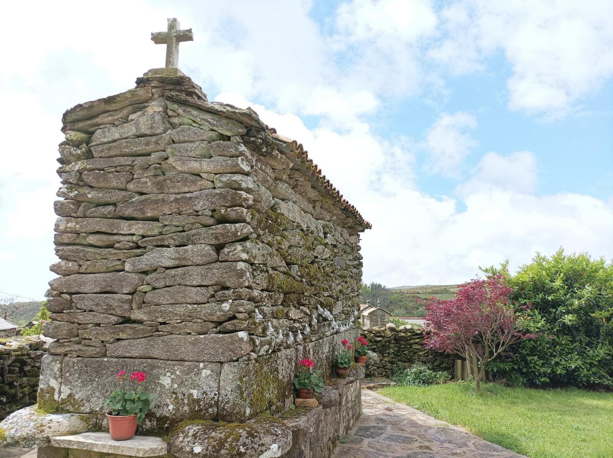 Cabana Refugio Barbanza Boiro Exterior foto